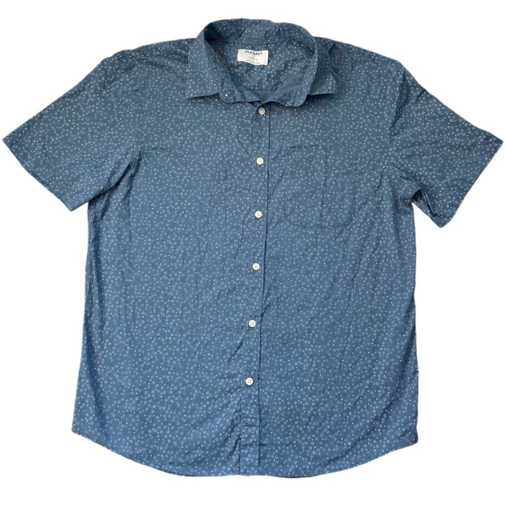 LIKE NEW Old Navy Shortsleeve Buttondown